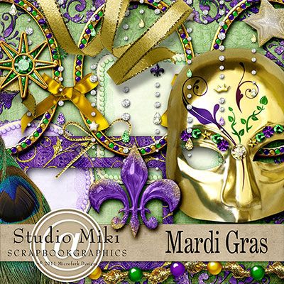 Mardi Gras Elements