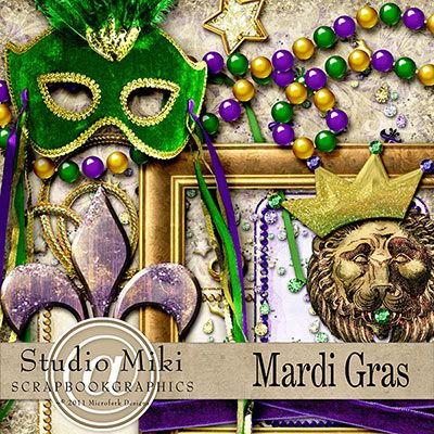 Mardi Gras Elements