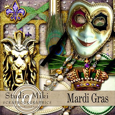 Mardi Gras Elements