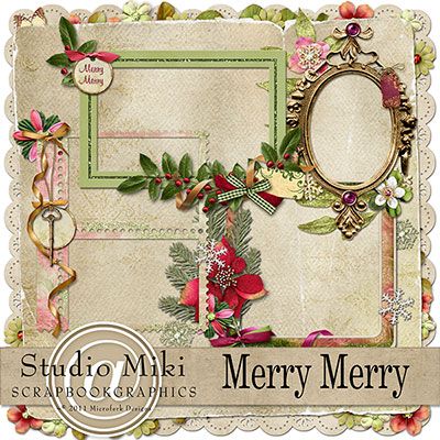 Merry Merry Clustered Frames