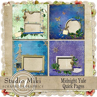 Midnight Yule Quick Pages