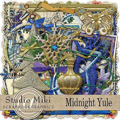 Midnight Yule Elements