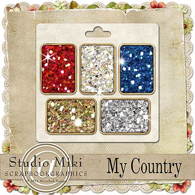 My Country Glitter Styles