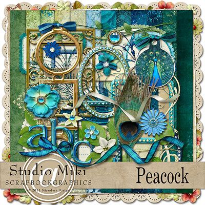 Peacock Page Kit