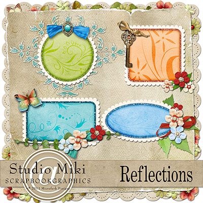 Reflections Clustered Journal Cards