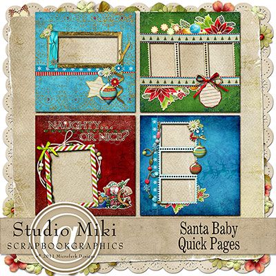 Santa Baby Quick Pages