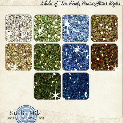 Shades of Me Daily Basics Glitter Styles