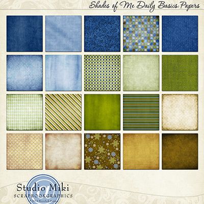 Shades of Me Daily Basics Papers