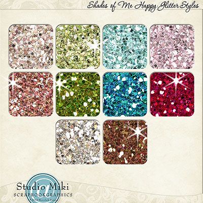 Shades of Me Happy Glitter Styles