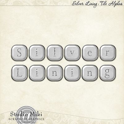 Silver Lining Tile Alphas