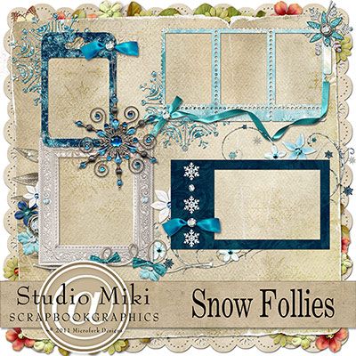 Snow Follies Clustered Frames