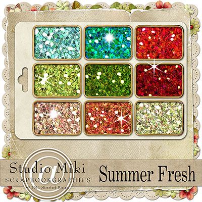 Summer Fresh Glitter Styles