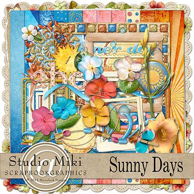 Sunny Days Page Kit