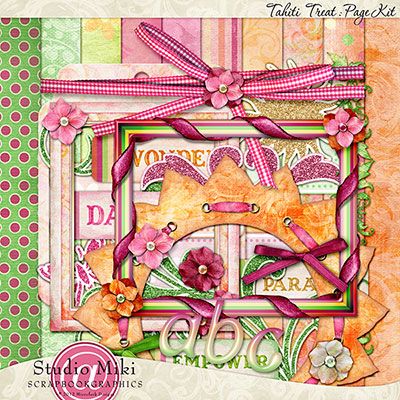 Tahiti Treat Page Kit