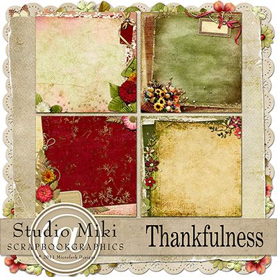 Thankfulness Stacked Papers