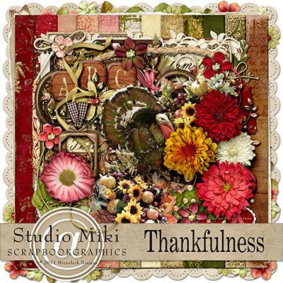 Thankfulness Page Kit