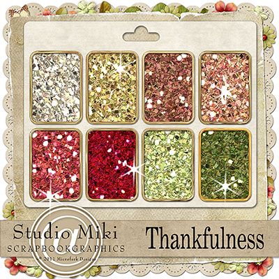 Thankfulness Glitters