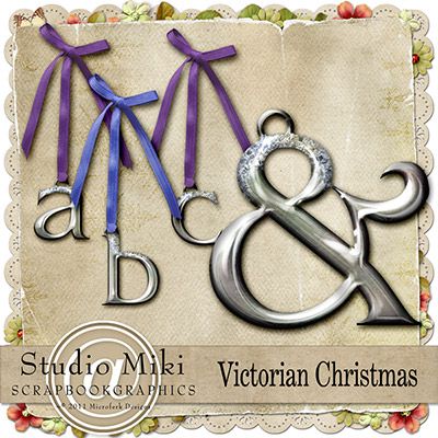 Victorian Christmas Alphas