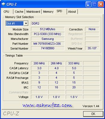 My New 512MB RAM