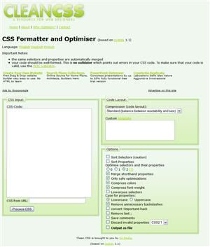 Clean CSS