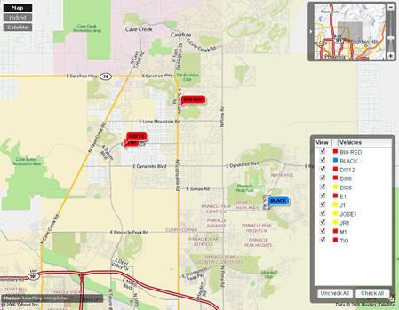 GPS Insight Map