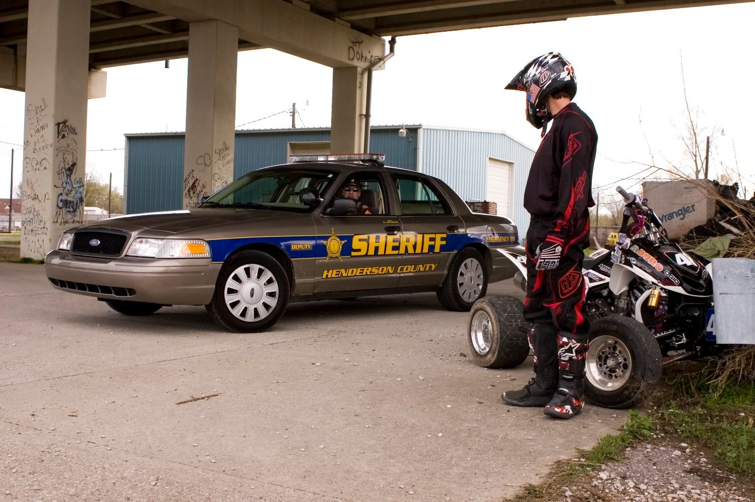 Honda street legal quad