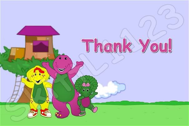 Barney Thank You