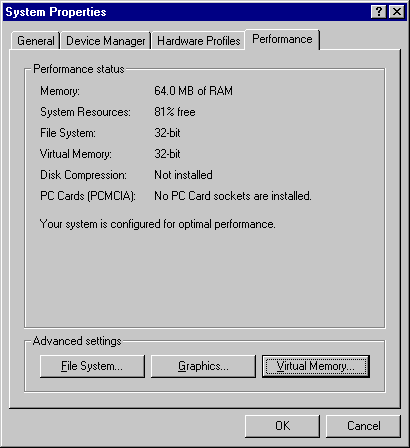 Windows 95/98