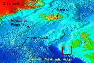 Deep sea active fault system