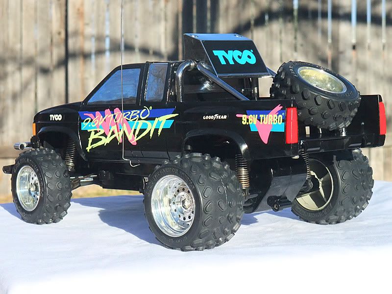 tyco bandit rc truck for sale