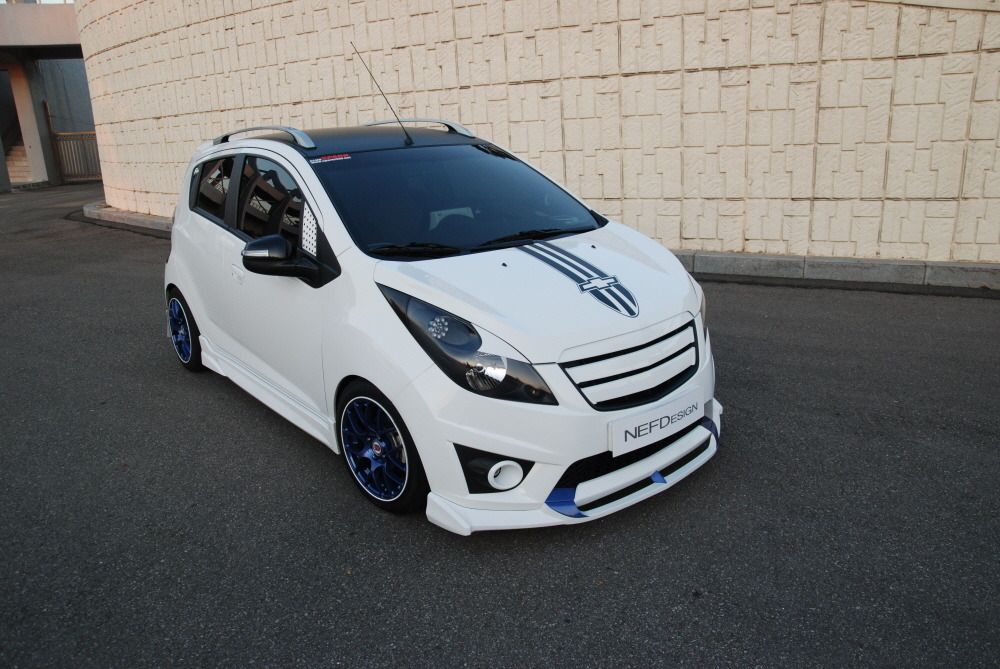 custom chevy spark body kit