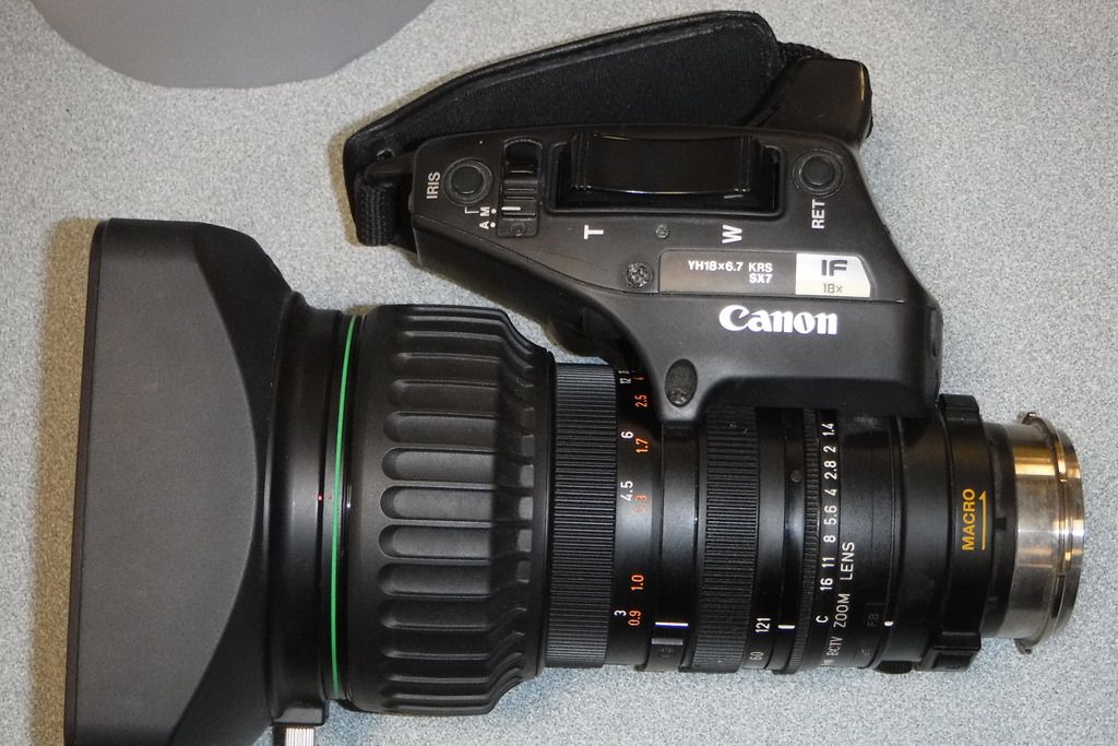Canon YH18x6.7 KRS SX7 lens worth anything? | DVXuser.com Canon YH18x6.7 KRS SX7 lens worth anything? | DVXuser.com