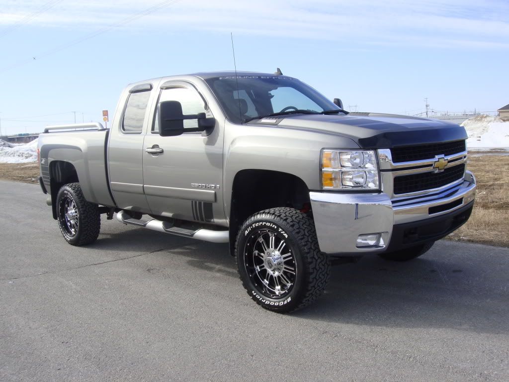 4'' Lift; front wheels sticking out Diesel Place