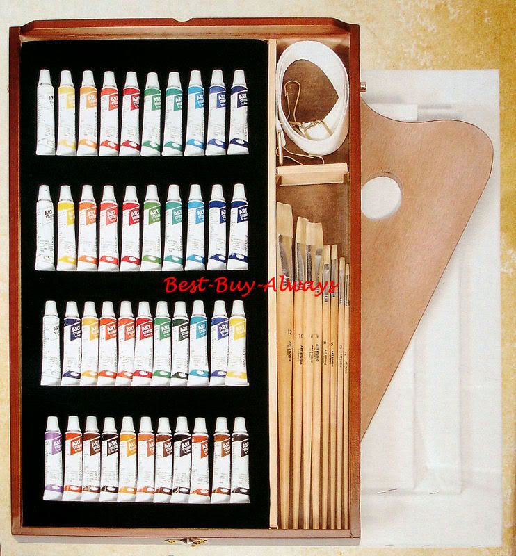 Picture of the Battat Italian Easel showing canvas holder