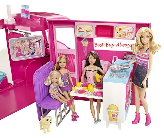 4 barbies