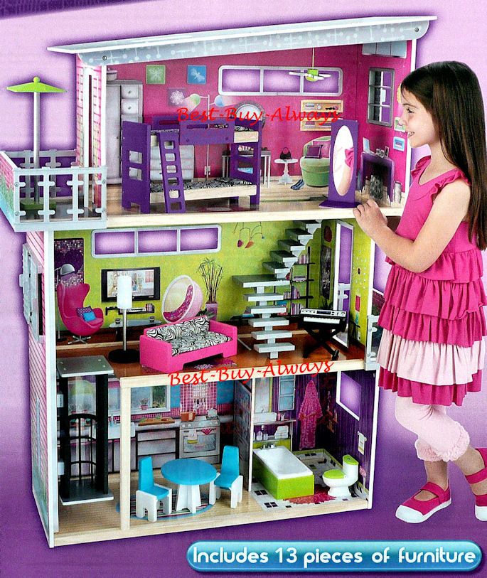 Barbie doll house set buy online Clearance