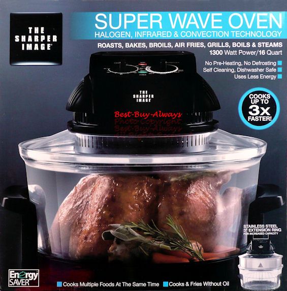 Sharper Image Super Wave Oven The Convection Infrared ... countertop convection oven wiring diagram 