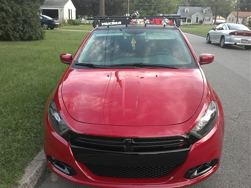 dodge dart bike rack