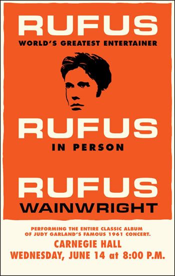Rufus Wainwright at Carnegie Hall