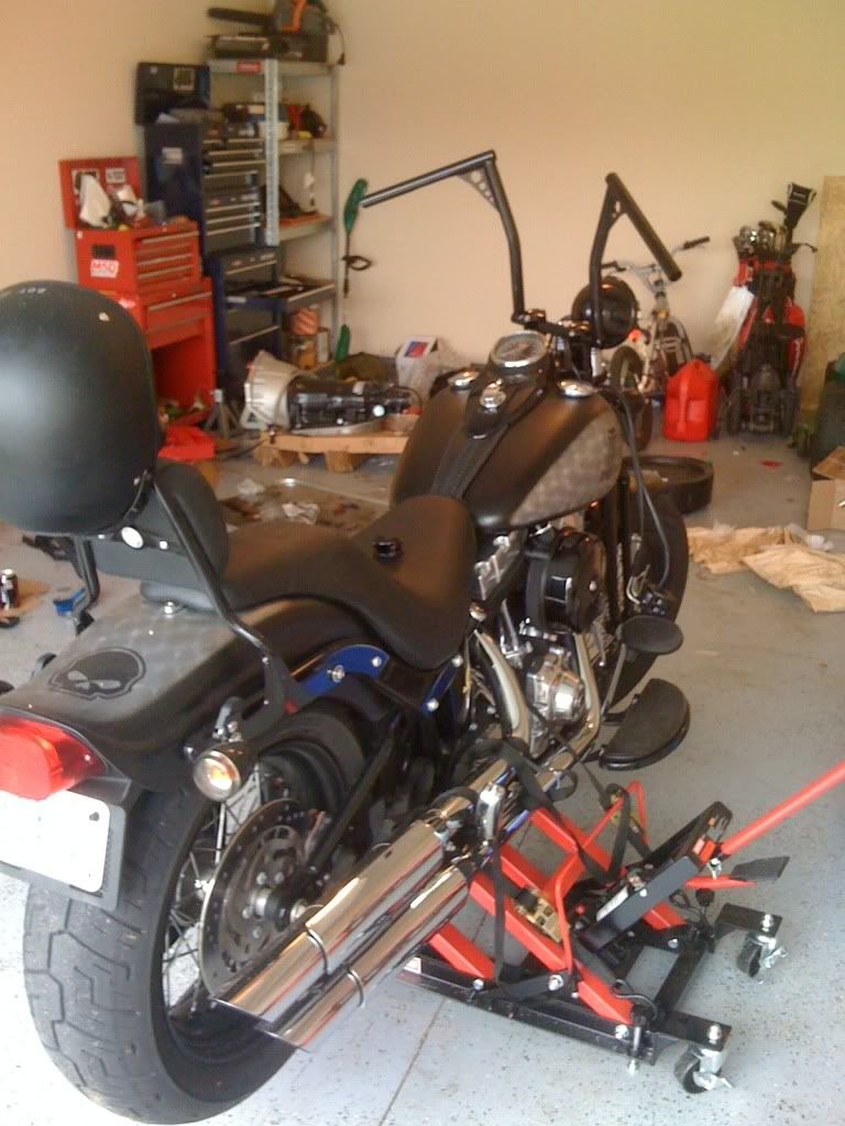 harley crossbones handlebars