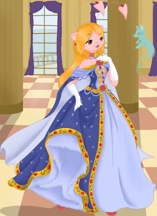 Such a lavish dress! it must have cost a fortune to make!