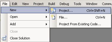 FileNewProject