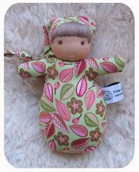 Doll Waldorf inspired Mini Baby Leaves and Flowers