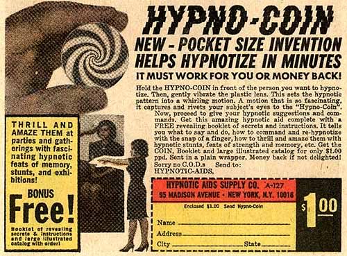 Hypno-coin, el juguete que todos quisiéramos tener