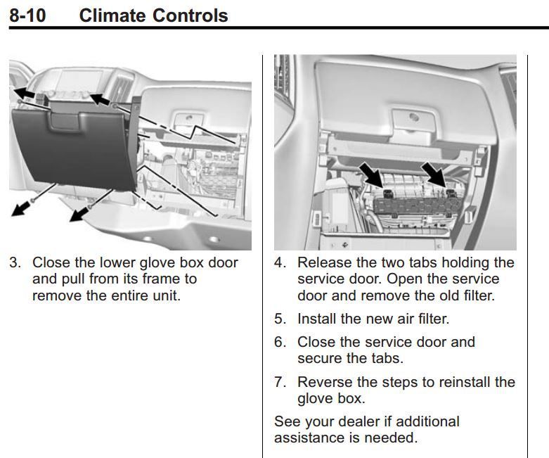 [PICS]Don't to change your cabin filter! 2014/2015 Chevrolet