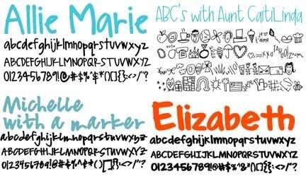 Cutesy Font