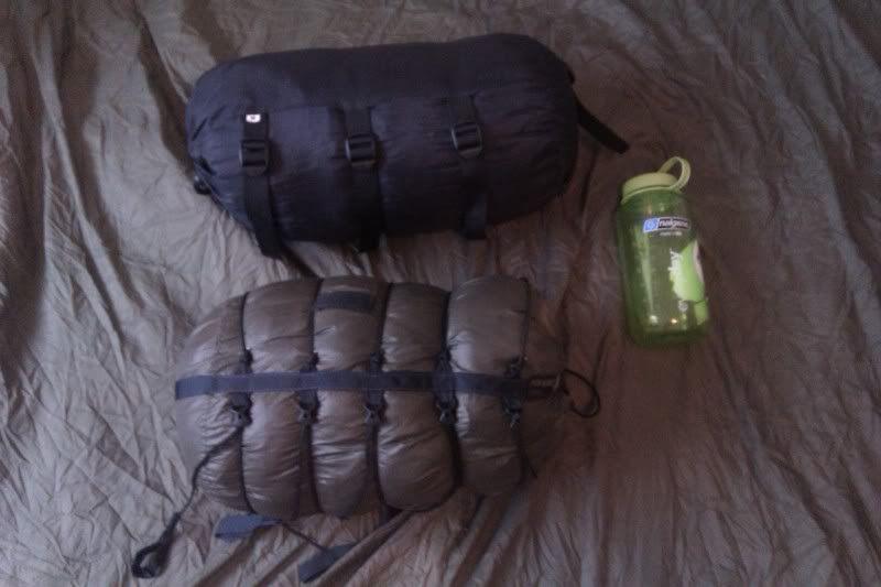 Kifaru compression sack size w Wiggys bag? Zombie Squad