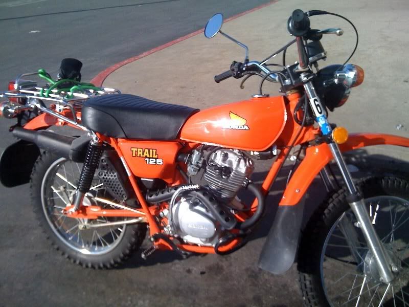 1977 Honda trail bike #1