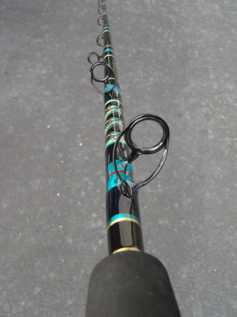 Pair of 600g jigging rods BASS BARN