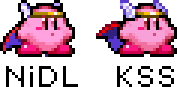 [Image: KirbyHiJumpSpriteComparison.png]